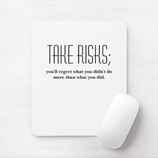 risico's nemen muismat (Met muis)