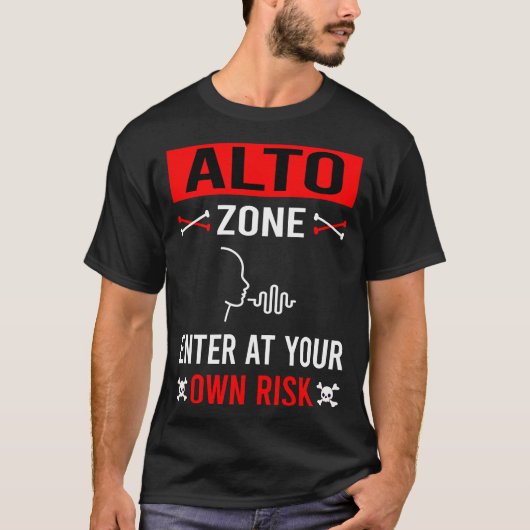 risicozone Alto T-shirt (Voorkant)