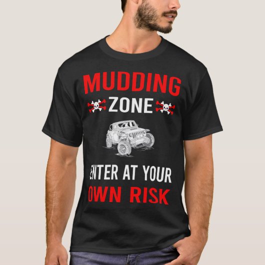 Risicozone Modder Modderpoel T-shirt (Voorkant)