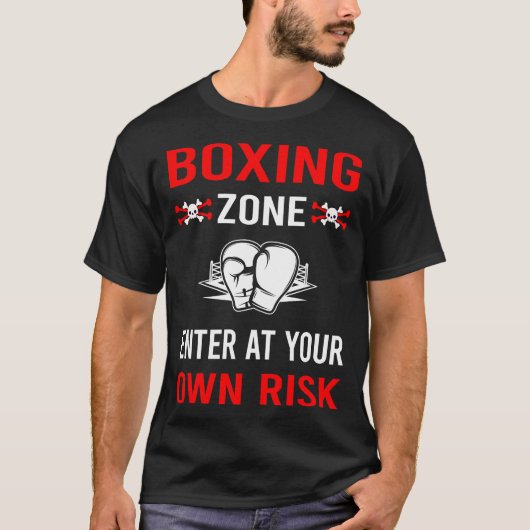 risicozoneboxen t-shirt (Voorkant)
