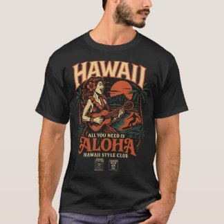 "Rising ALOHA" Debut Album T-shirt