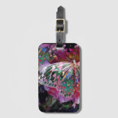 Rising Dawn Butterfly Bagagelabel (Voorkant (verticaal))