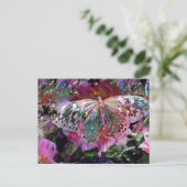 Rising Dawn Butterfly Briefkaart (Staand voorkant)