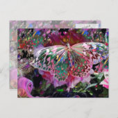 Rising Dawn Butterfly Briefkaart (Voorkant / Achterkant)