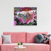 Rising Dawn Butterfly Canvas (Insitu (Woonkamer))