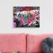 Rising Dawn Butterfly Canvas Afdruk (Insitu (Woonkamer))