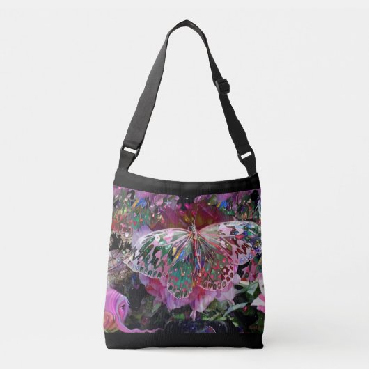 Rising Dawn Butterfly Crossbody Tas (Voorkant)