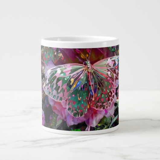 Rising Dawn Butterfly Grote Koffiekop (Voorkant)