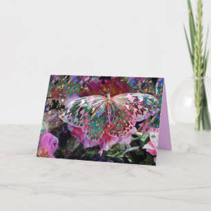Rising Dawn Butterfly Kaart