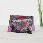 Rising Dawn Butterfly Kaart (Voorkant)