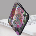 Rising Dawn Butterfly Laptop Sleeve<br><div class="desc">Originele digitale fantasie kunst. Roze vlinder stijgt als een nieuwe dageraad. Neoprene Laptop Sleeve 15 inch. Bekijk andere maten .***Rising Dawn werd geselecteerd voor de '10th Annual Collage Digital and Mixed Media International Online Juried Art Exhibition.2007</div>
