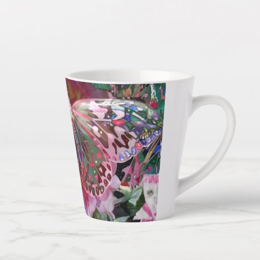 Rising Dawn Butterfly Latte Mok (Rechts)