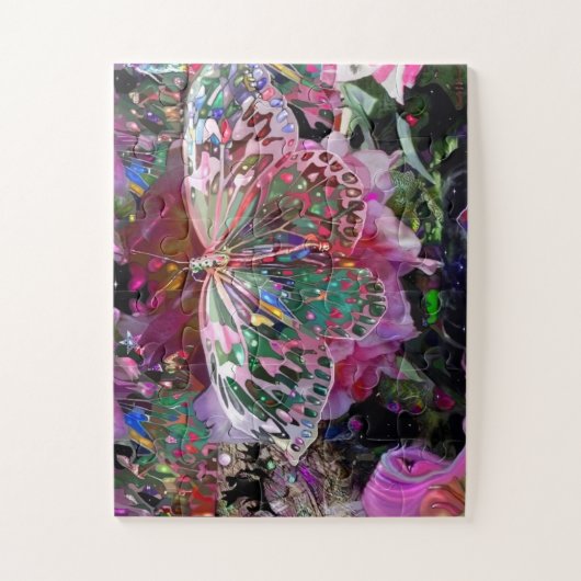 Rising Dawn Butterfly! Legpuzzel (Verticaal)