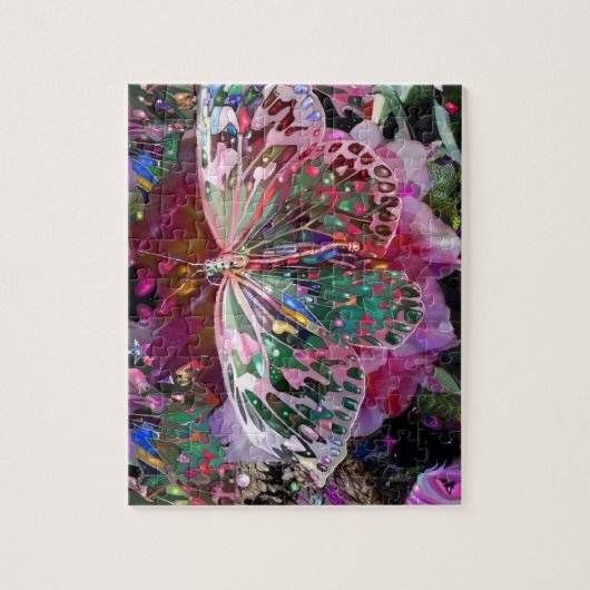 Rising Dawn Butterfly Legpuzzel (Verticaal)