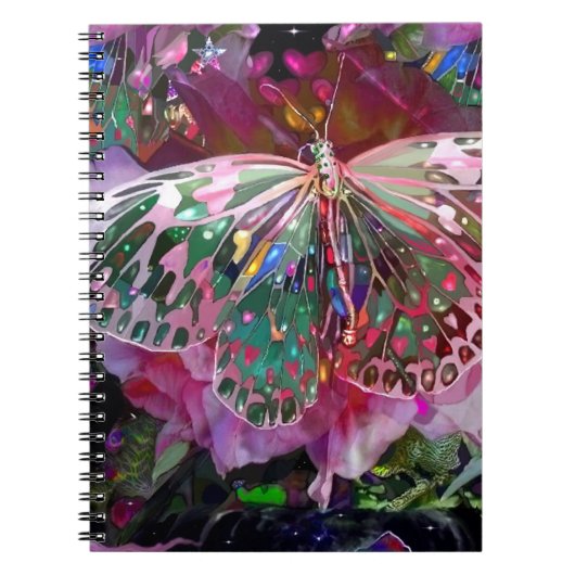 Rising Dawn Butterfly Notitieboek (Voorkant)
