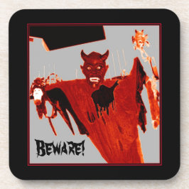 "Rising Devil" Cork Onderzetter set