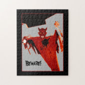 "Rising Devil" Jigzaag Puzzle Legpuzzel (Verticaal)