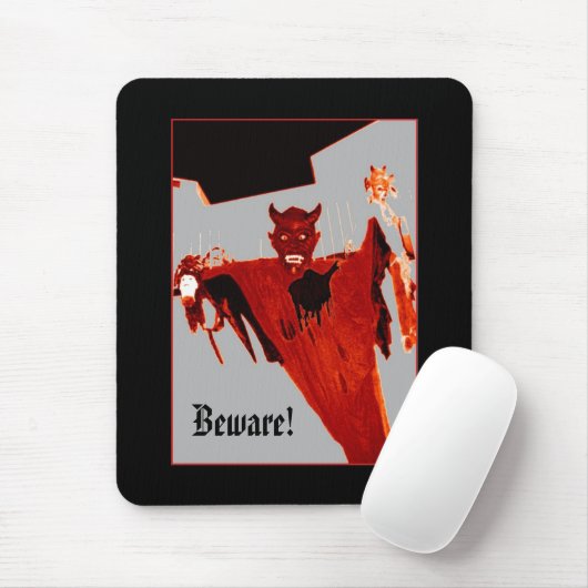 "Rising Devil" Mousepad Muismat (Met muis)