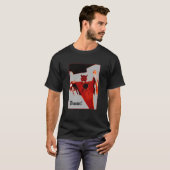 'Rising Devil' T-shirt voor volwassenen (Voorkant volledig)