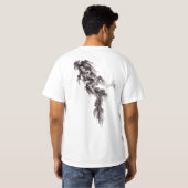 Rising Dragon T-shirt (Achterkant volledig)