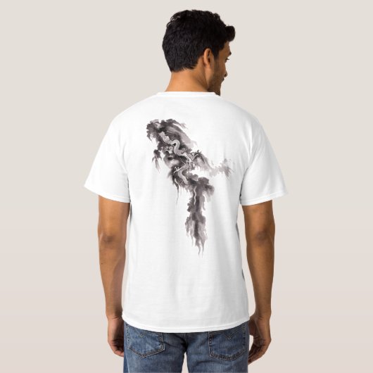 Rising Dragon T-shirt (Achterkant volledig)