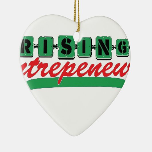 RISING ENTREPRENEUR KERAMISCH ORNAMENT (Rechts)