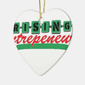 RISING ENTREPRENEUR KERAMISCH ORNAMENT (Links)