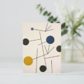 Rising, Falling, vliegen door Sophie Taeuber-Arp Briefkaart (Staand voorkant)