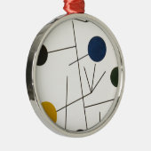 Rising, Falling, vliegen door Sophie Taeuber-Arp Metalen Ornament (Rechts)