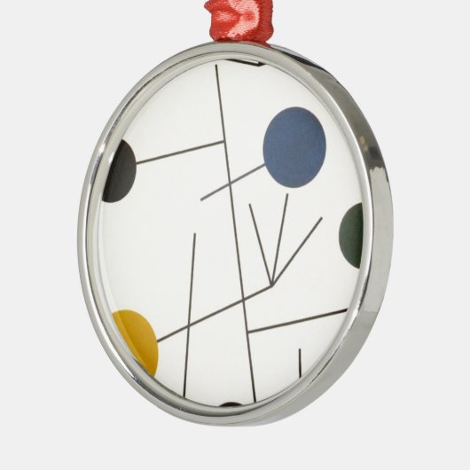 Rising, Falling, vliegen door Sophie Taeuber-Arp Metalen Ornament (Links)