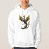 Rising Legacy: Phoenix & Hieroglyphs Hoodie (Voorkant)