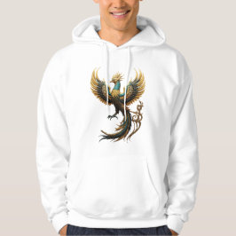 Rising Legacy: Phoenix & Hieroglyphs Hoodie