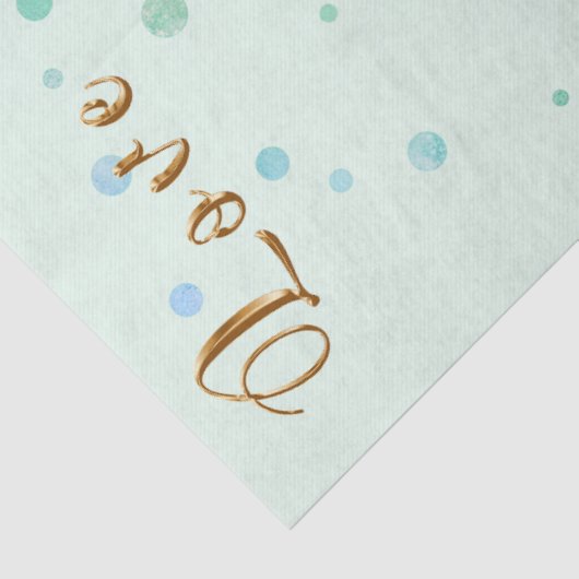 Rising Love Butterfly Tissue Paper Tissuepapier (Detail)