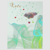 Rising Love Butterfly Tissue Paper Tissuepapier (Voorkant)