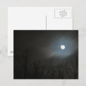 Rising Moon Briefkaart (Voorkant / Achterkant)