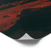 Rising Mummy Halloween - Oude Graf & Bloed Maan Poster (Hoek)