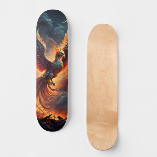 Rising of the Phoenix Persoonlijk Skateboard (Voorkant)