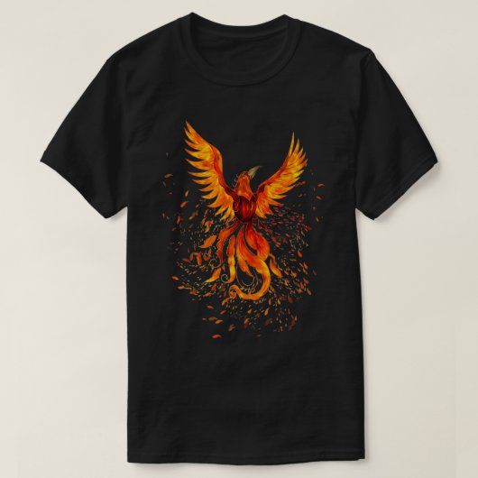 Rising Phoeni Bird Premium  T-shirt (Design voorkant)