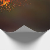 Rising Phoenix Bird Cadeaupapier (Hoek)