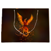 Rising Phoenix Bird Groot Cadeauzakje (Voorkant)