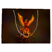 Rising Phoenix Bird Groot Cadeauzakje (Achterkant)