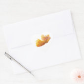 Rising Phoenix Bird Hart Sticker (Envelop)