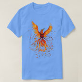Rising Phoenix Bird T-shirt (Design voorkant)