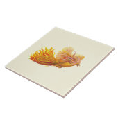 Rising Phoenix Bird Tegeltje (Zijkant)