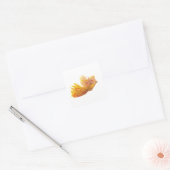 Rising Phoenix Bird Vierkante Sticker (Envelop)