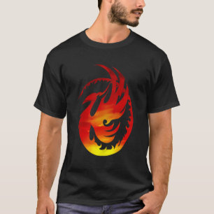 Rising Phoenix Fire Fenix Inspirerend Fantasy Re T-shirt