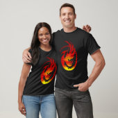 Rising Phoenix Fire Fenix Inspirerend Fantasy Re T-shirt (Unisex)