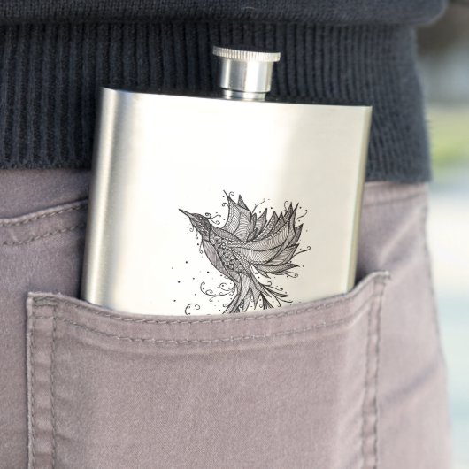 Rising Phoenix Flask Flacon (Voorbeeld)