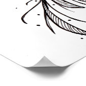 Rising Phoenix Lineart Poster (Hoek)