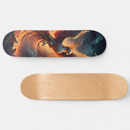 Rising Phoenix Persoonlijk Skateboard (Horizontaal)